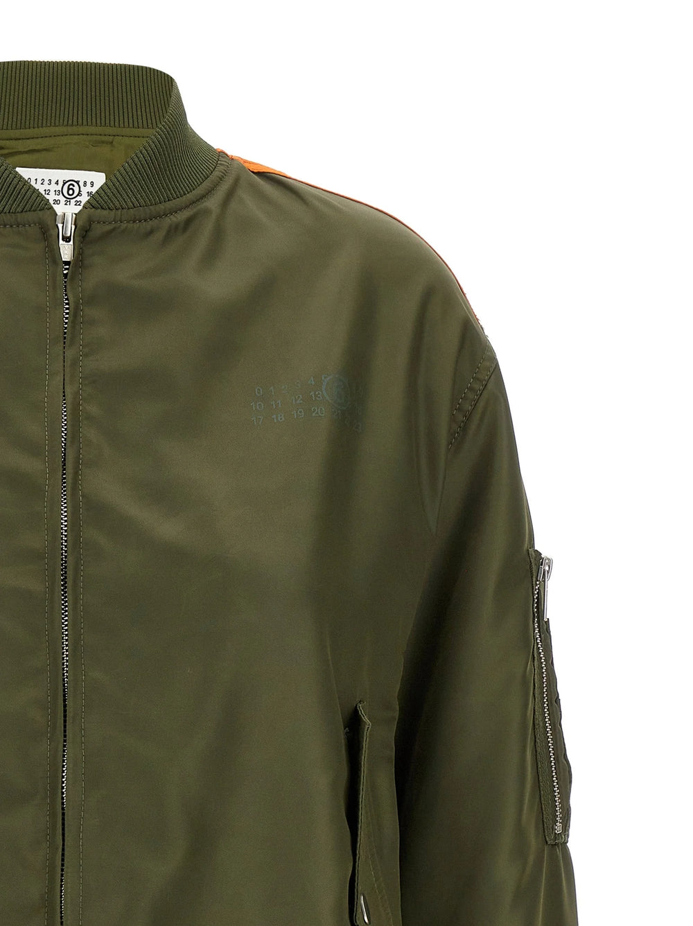 MM6 Maison Margiela Bicolor Polyamide Bomber - IT40