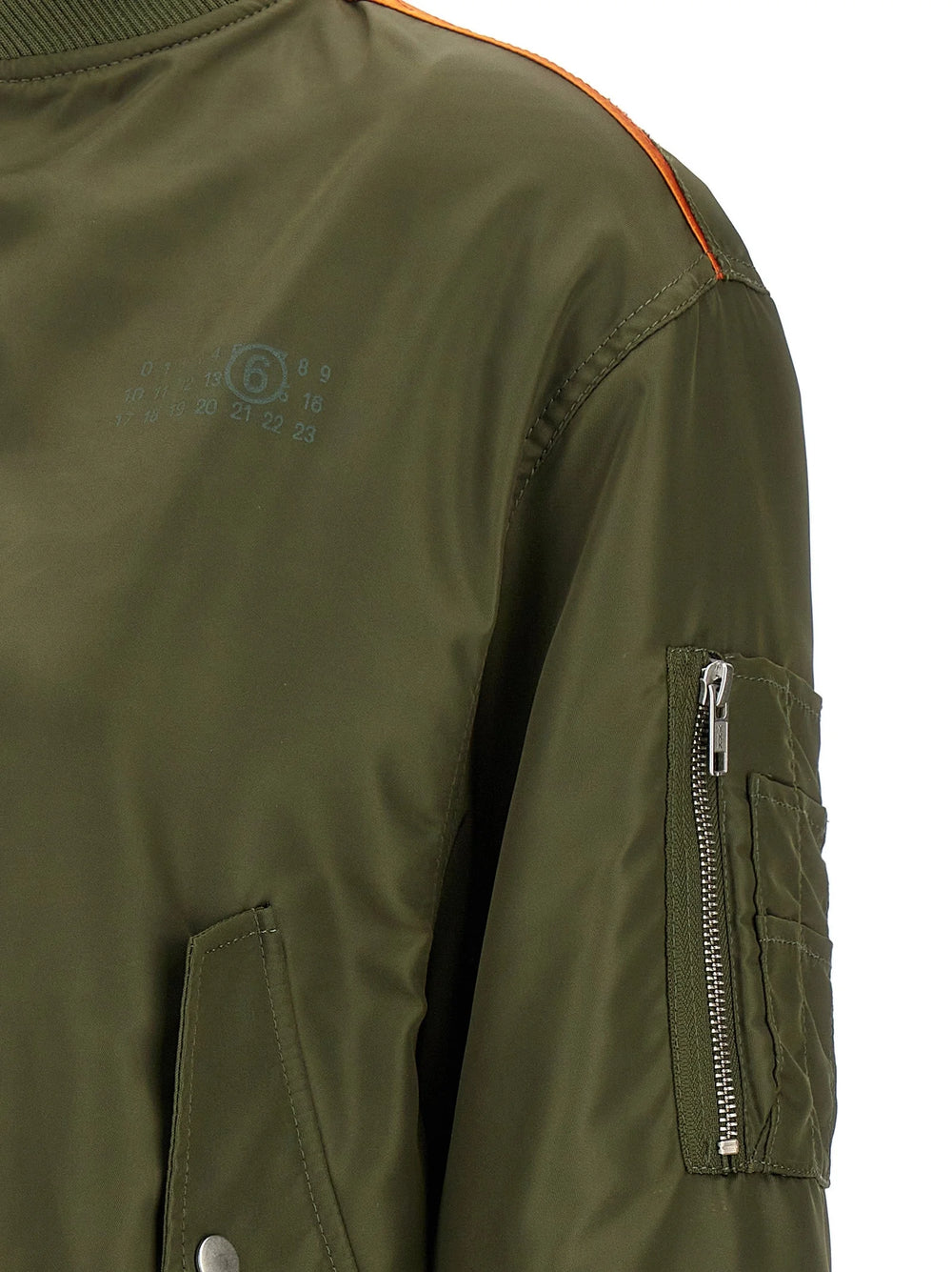 MM6 Maison Margiela Bicolor Polyamide Bomber - IT40