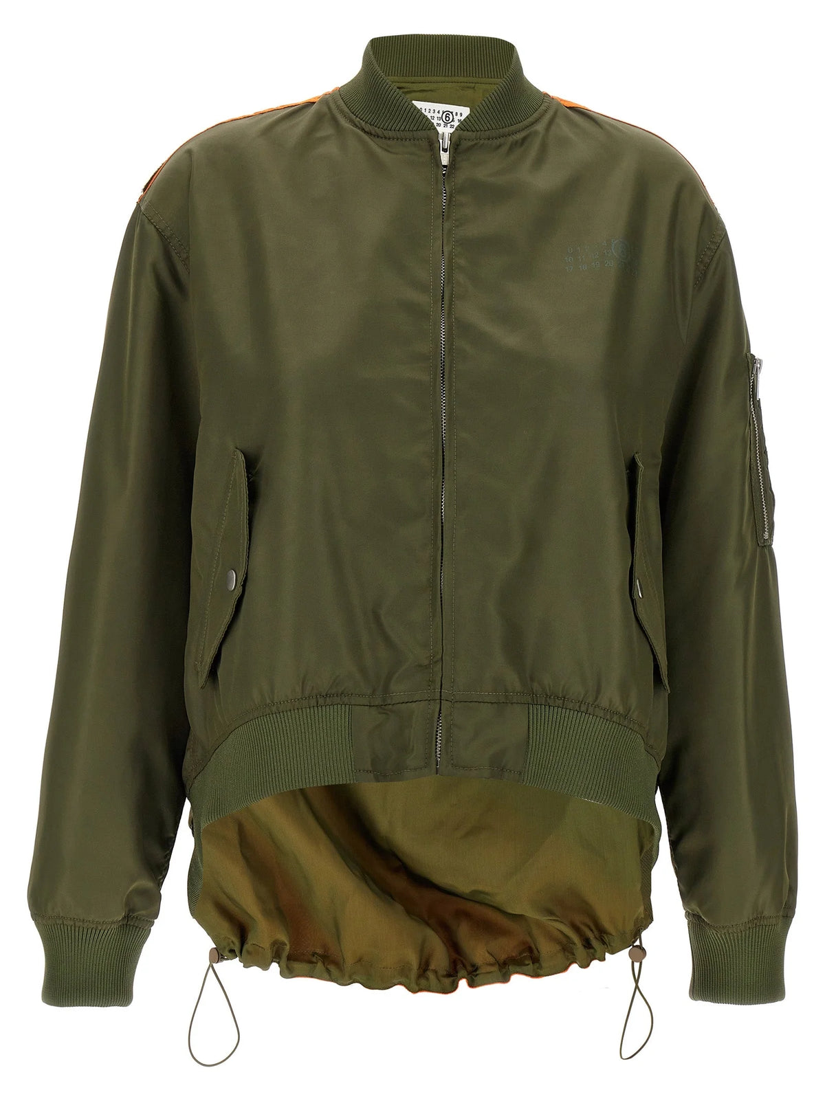 MM6 Maison Margiela Bicolor Polyamide Bomber - IT40