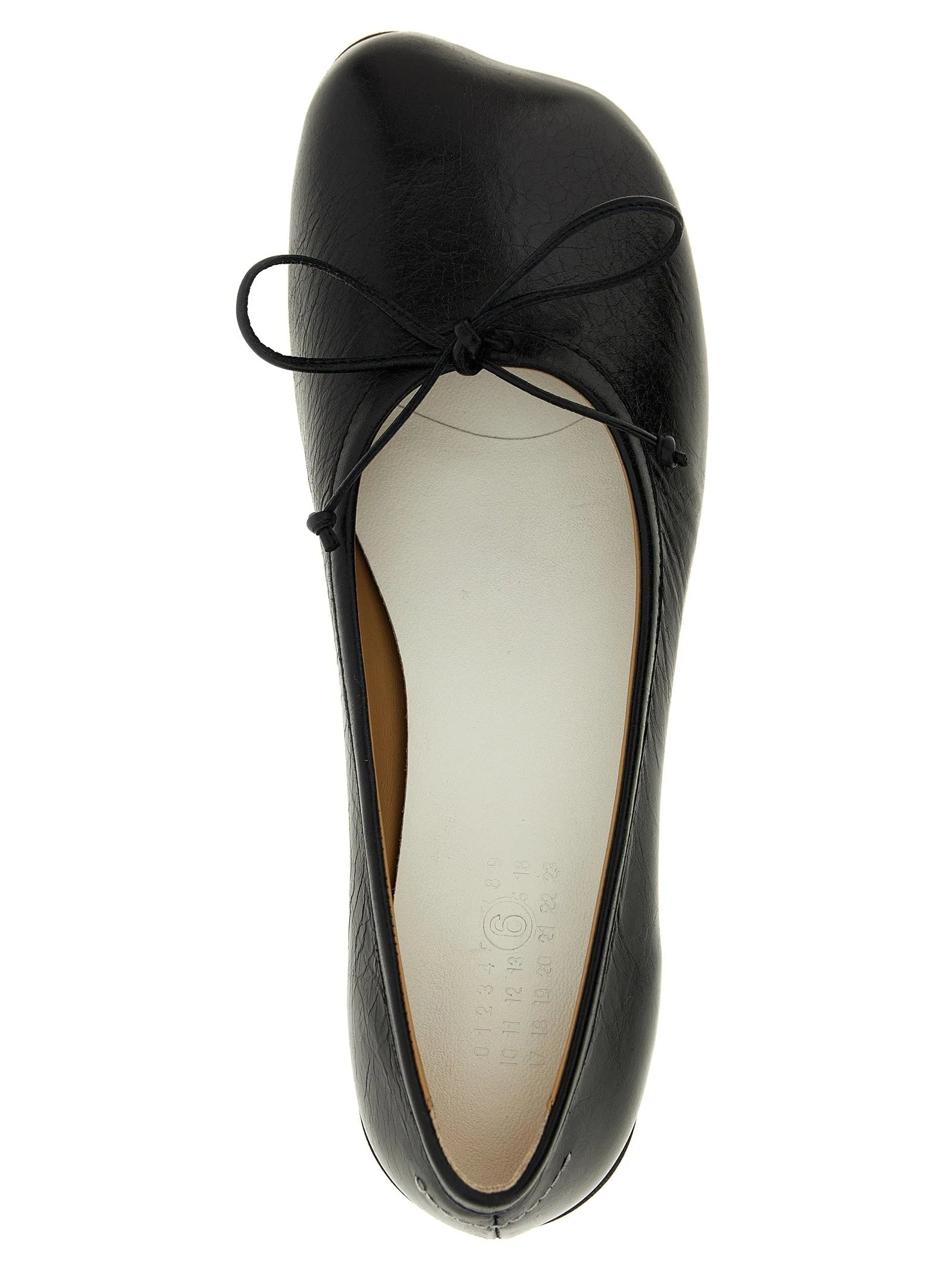 MM6 Maison Margiela Black Calfskin Mid Heel Pumps - EU38.5/US8.5