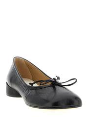 MM6 Maison Margiela Black Calfskin Mid Heel Pumps - EU38.5/US8.5