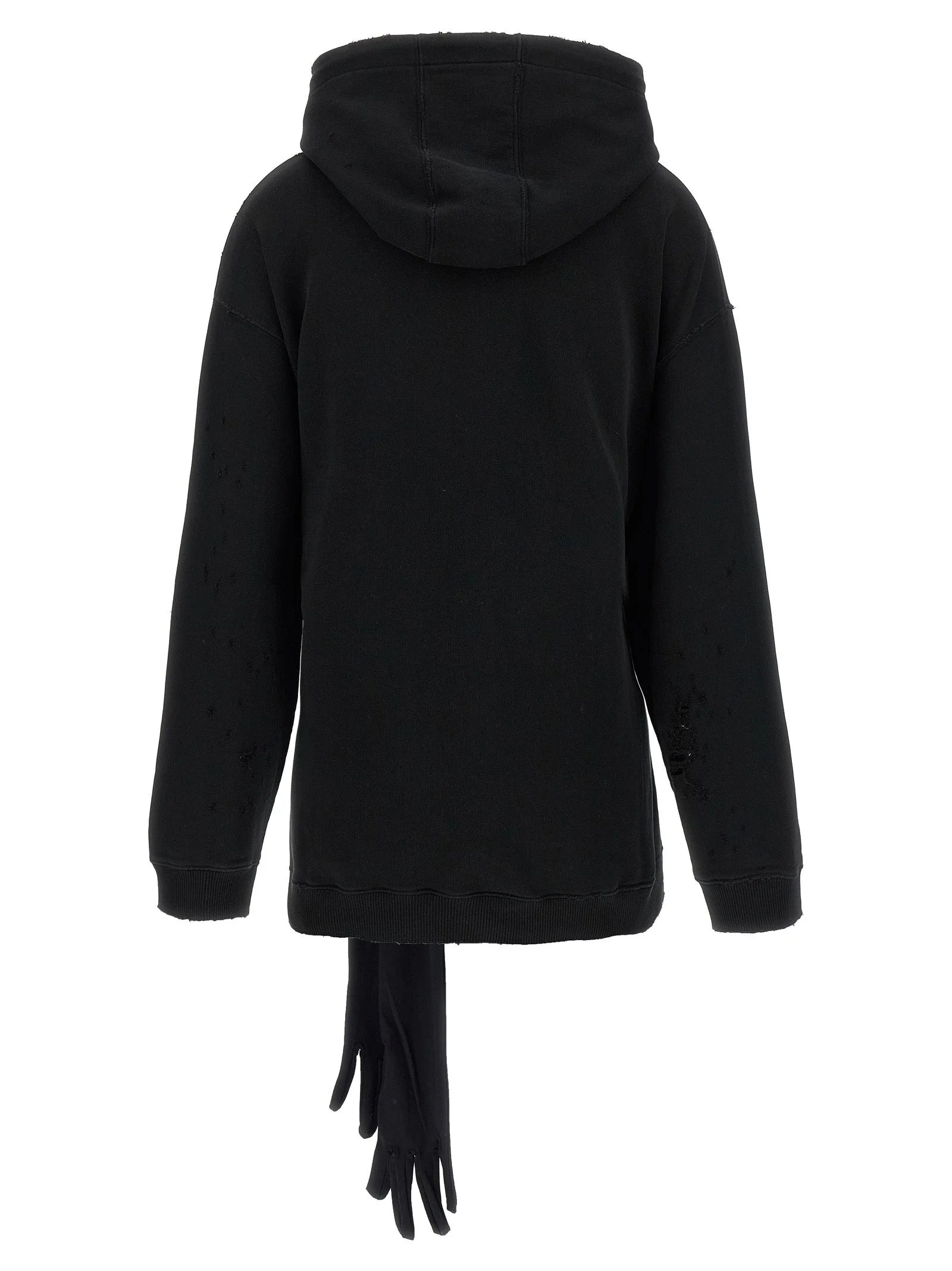 MM6 Maison Margiela Black Cotton Short Dress - S