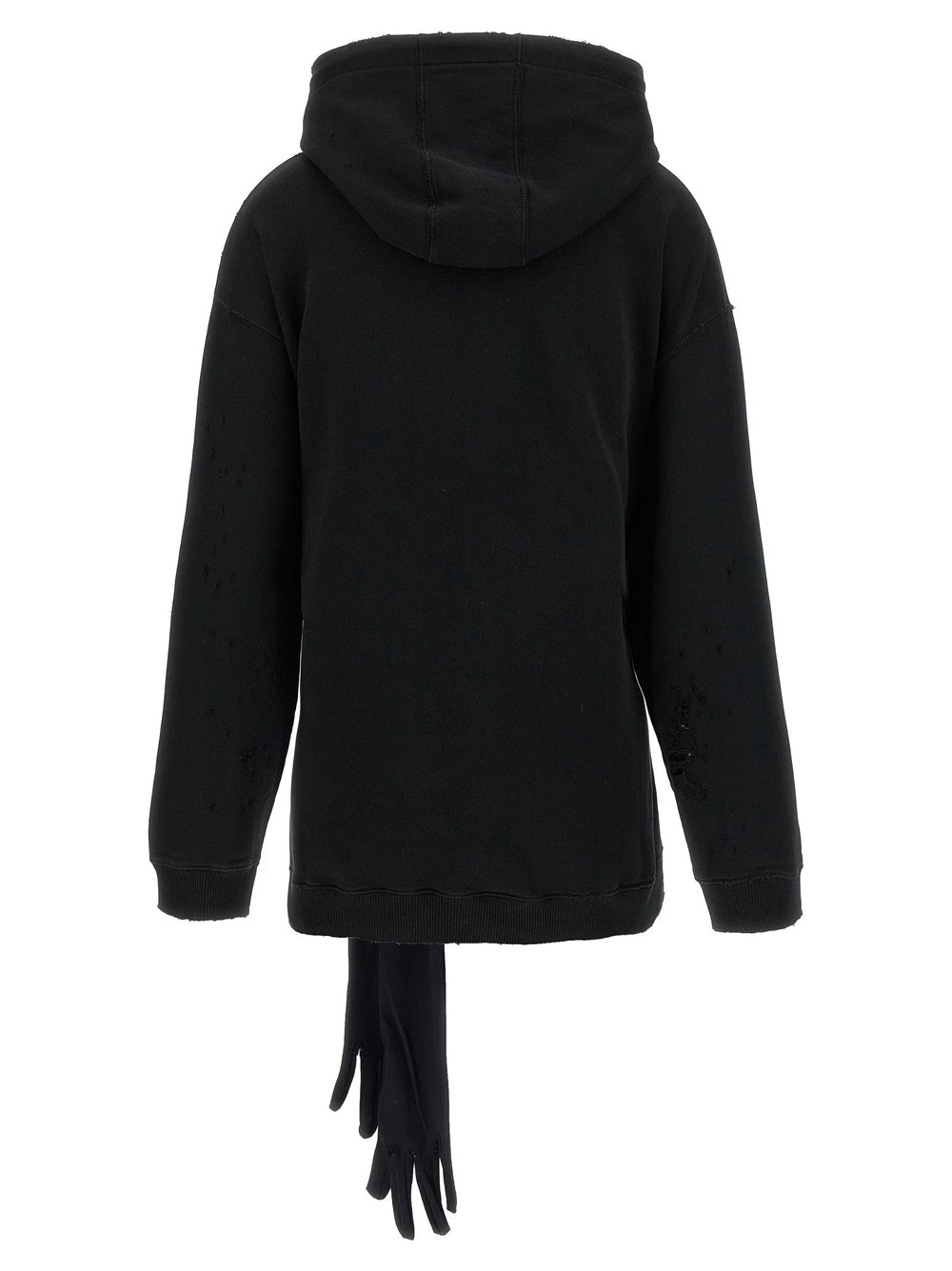 MM6 Maison Margiela Black Cotton Short Dress - S