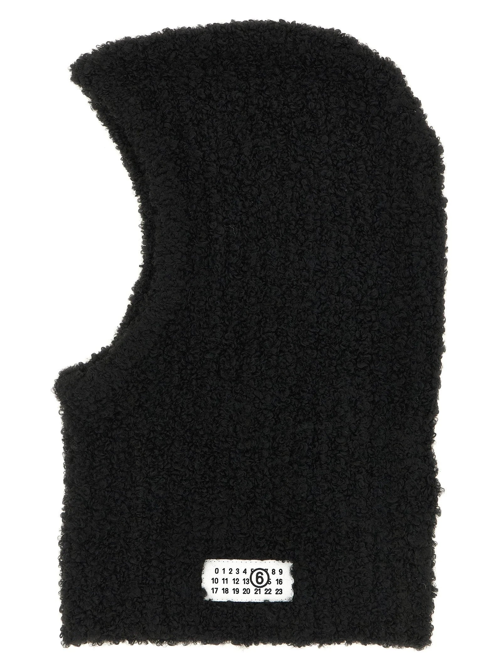 MM6 Maison Margiela Black Marabou Hat - S