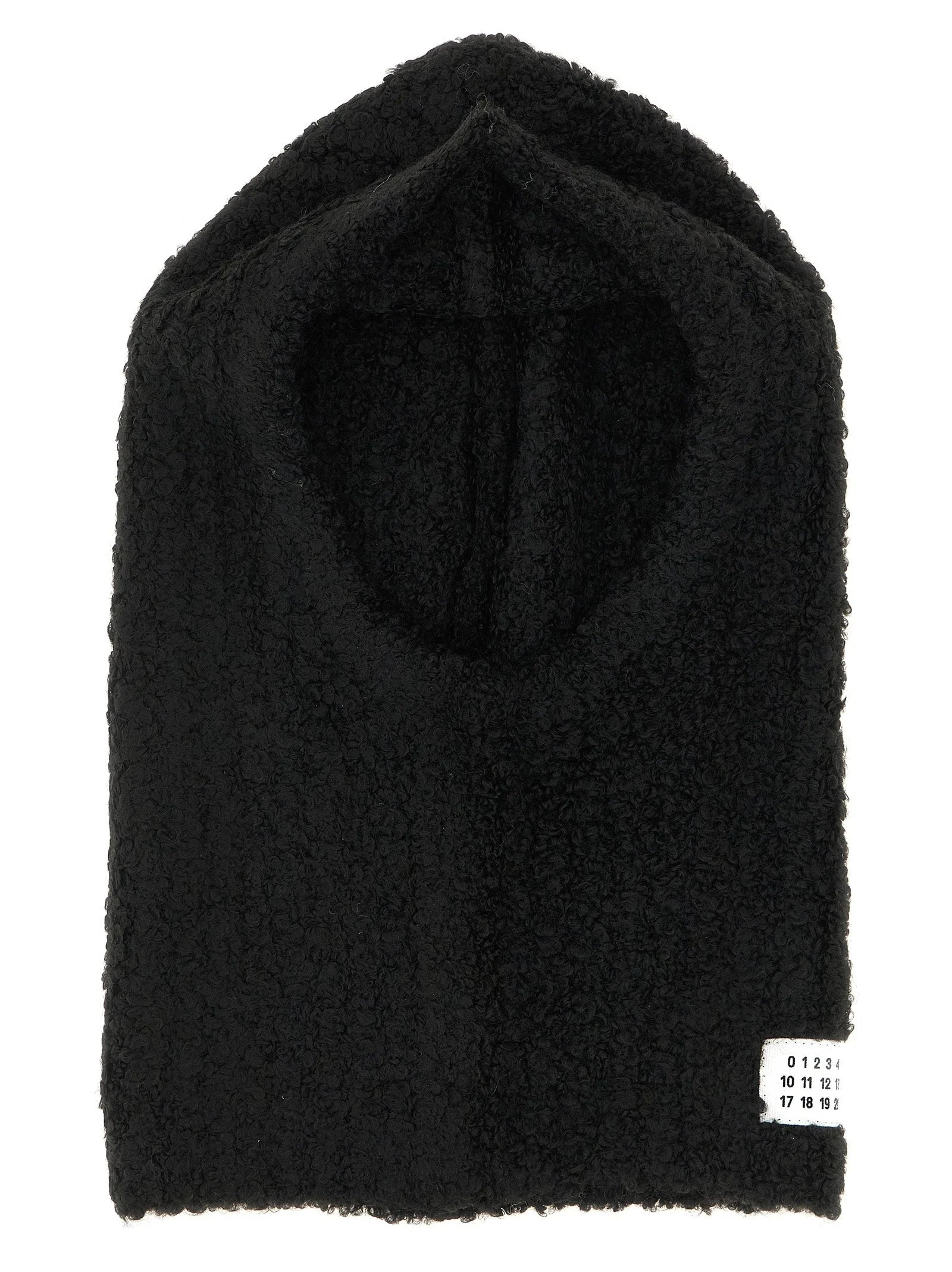 MM6 Maison Margiela Black Marabou Hat - S