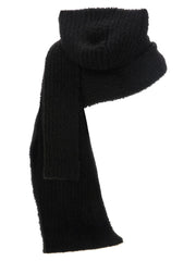 MM6 Maison Margiela Black Marabou Scarf