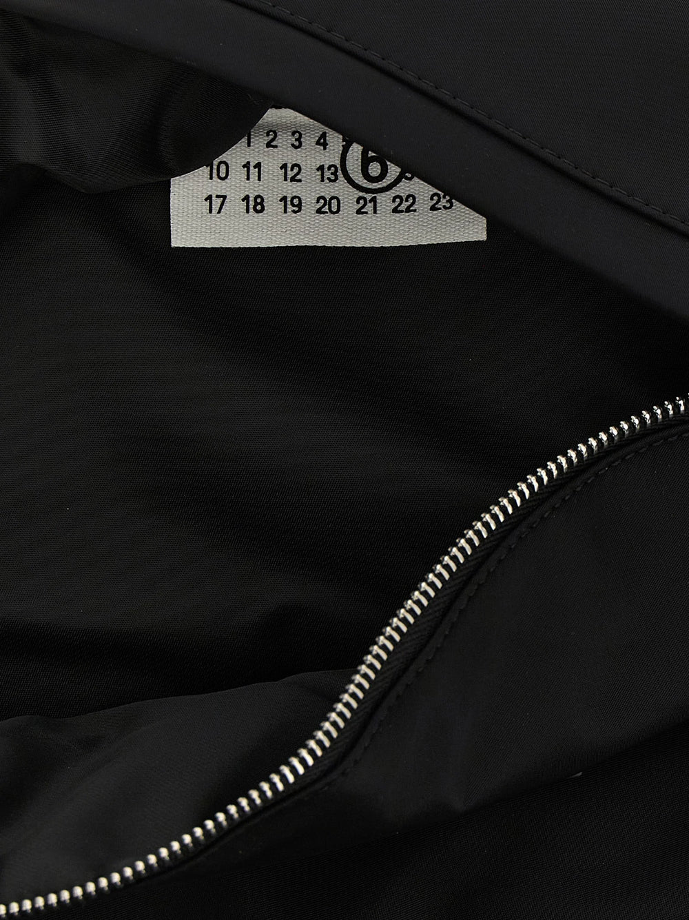 MM6 Maison Margiela Black Polyamide Backpack