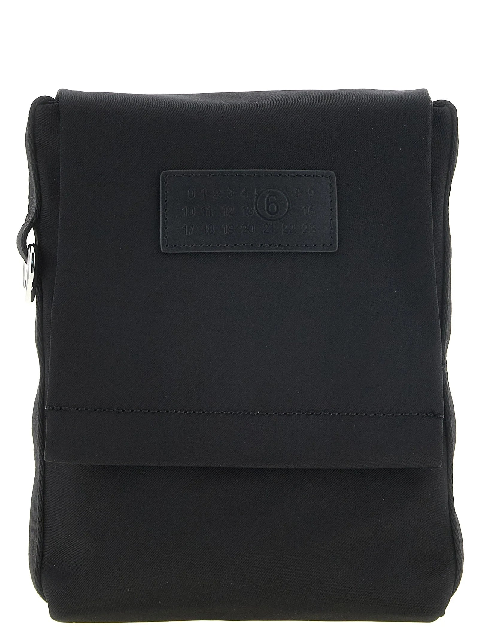 MM6 Maison Margiela Black Polyamide Crossbody Bag