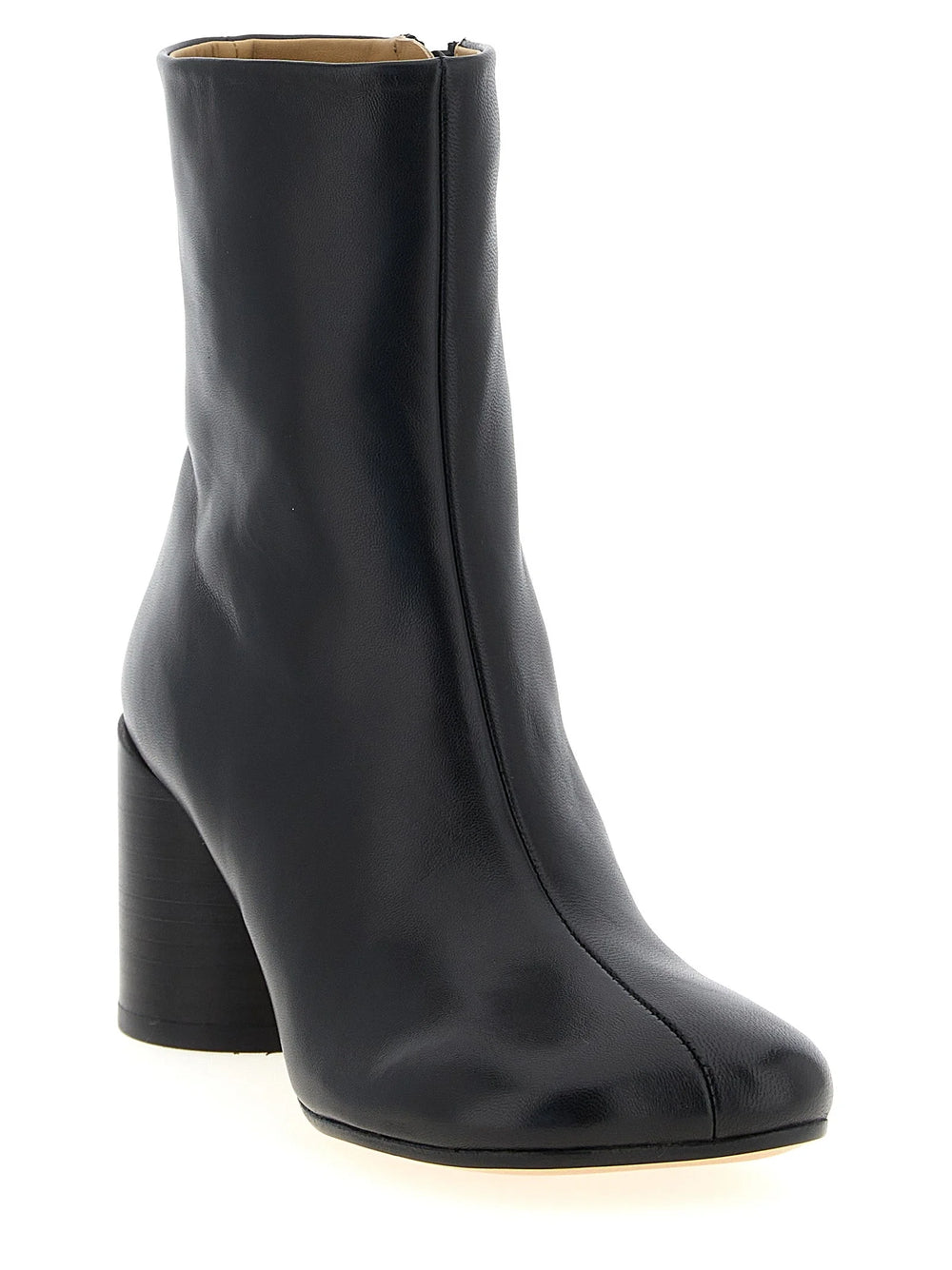 MM6 Maison Margiela Černé kotníkové boty z polyesteru - EU40/US10