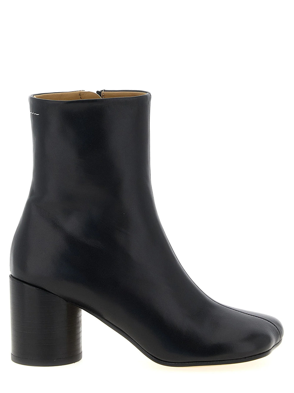 MM6 Maison Margiela Černé kotníkové boty z polyesteru - EU40/US10