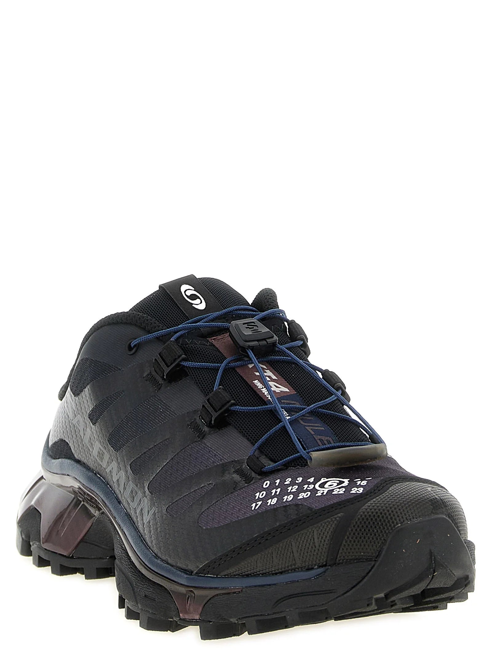 MM6 Maison Margiela Black Polyester Athletic Sneakers - EU46/US13