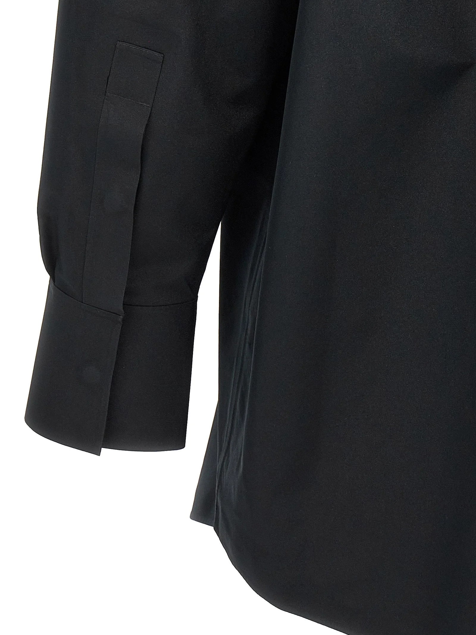 MM6 Maison Margiela Black Polyester Blouse - XS