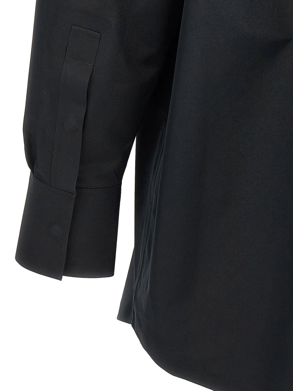 MM6 Maison Margiela Black Polyester Blouse - XS