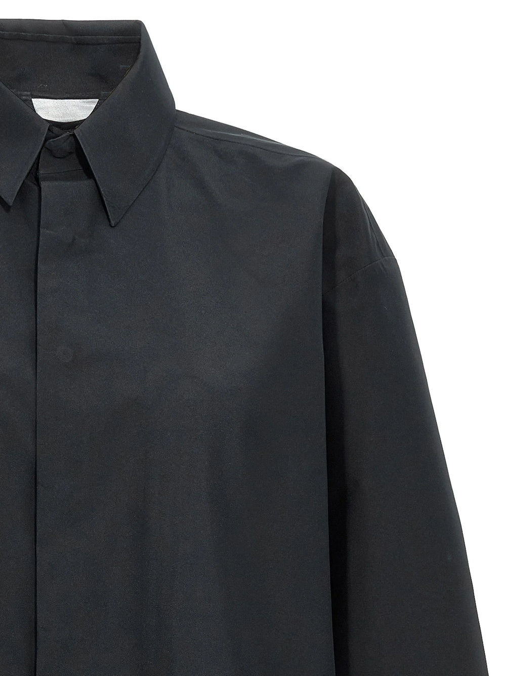 MM6 Maison Margiela Black Polyester Blouse - XS