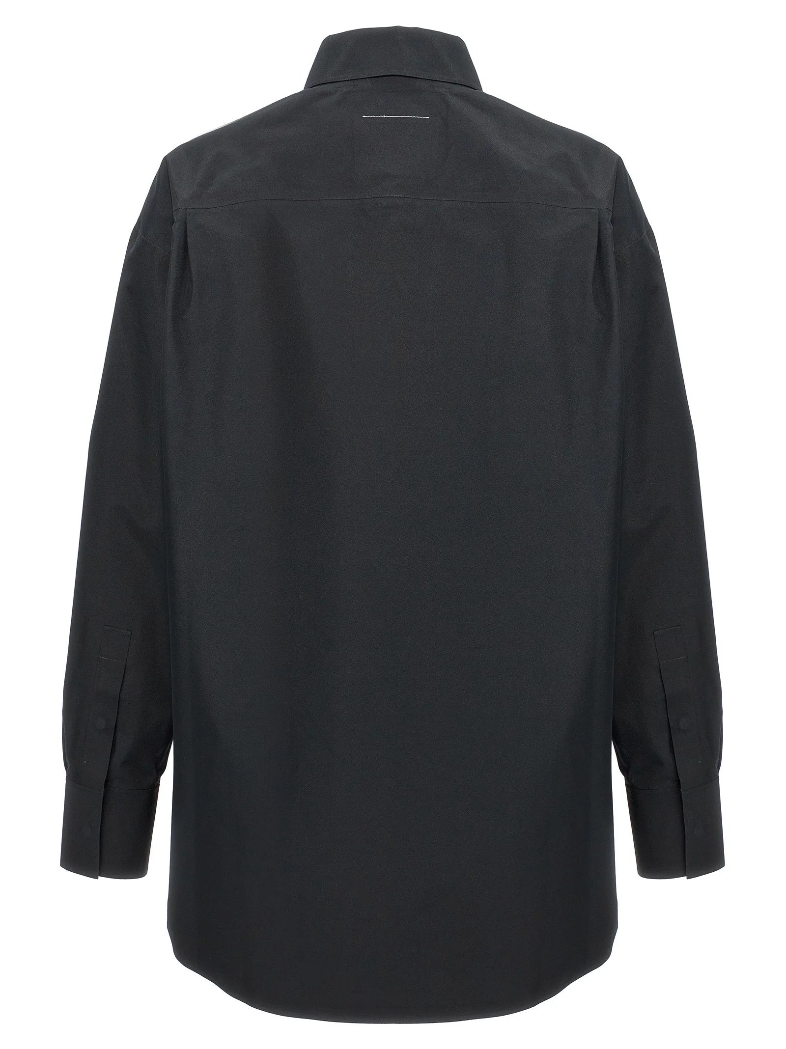 MM6 Maison Margiela Black Polyester Blouse - XS