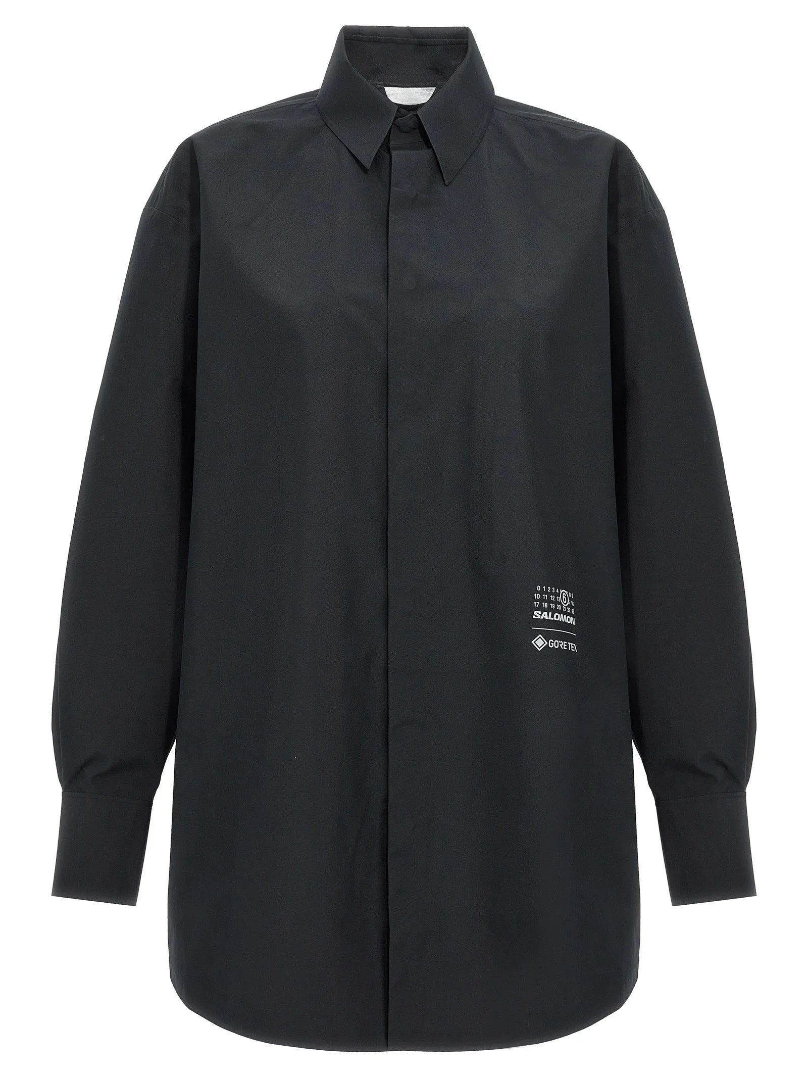 MM6 Maison Margiela Black Polyester Blouse - XS