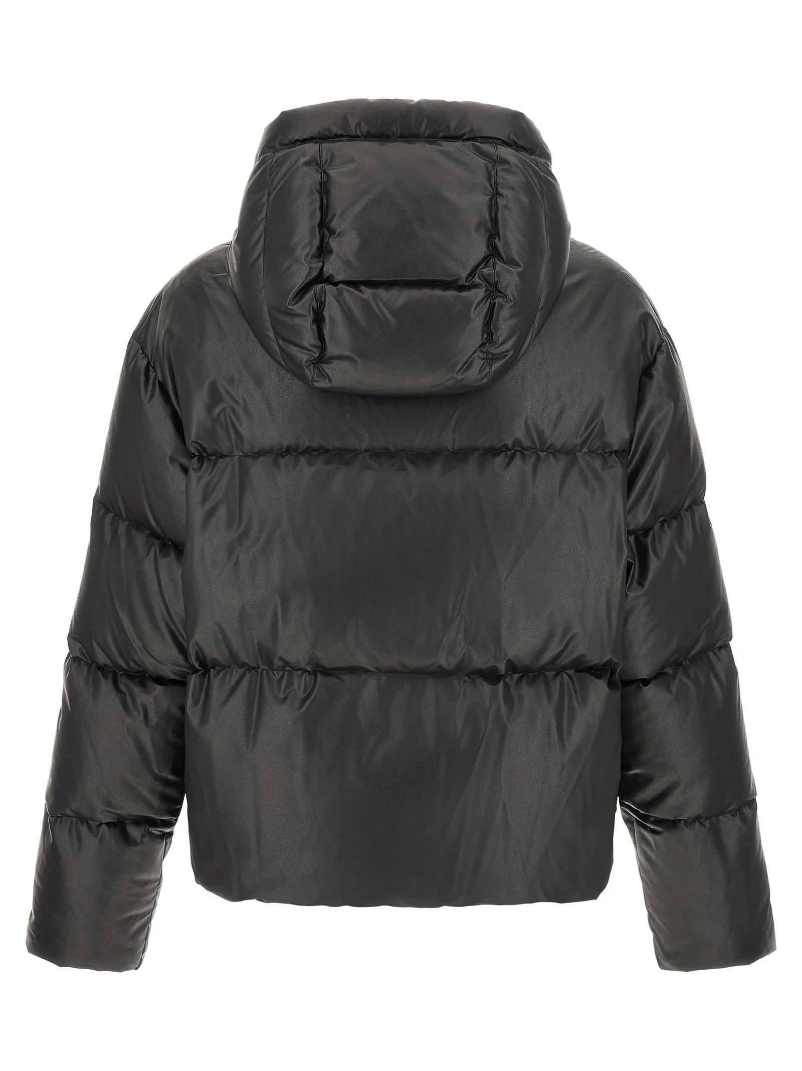 MM6 Maison Margiela Black Polyester Full-Length Jacket - 48 | M