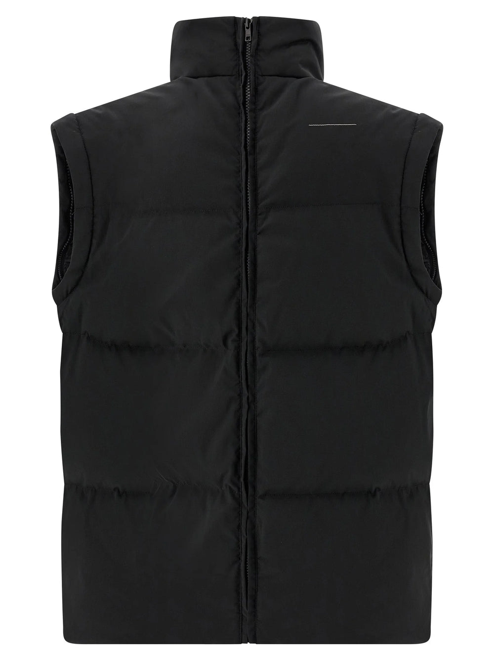 MM6 Maison Margiela Black Polyester Full-Length Jacket