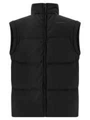 MM6 Maison Margiela Black Polyester Full-Length Jacket