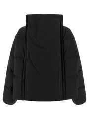 MM6 Maison Margiela Black Polyester Full-Length Jacket