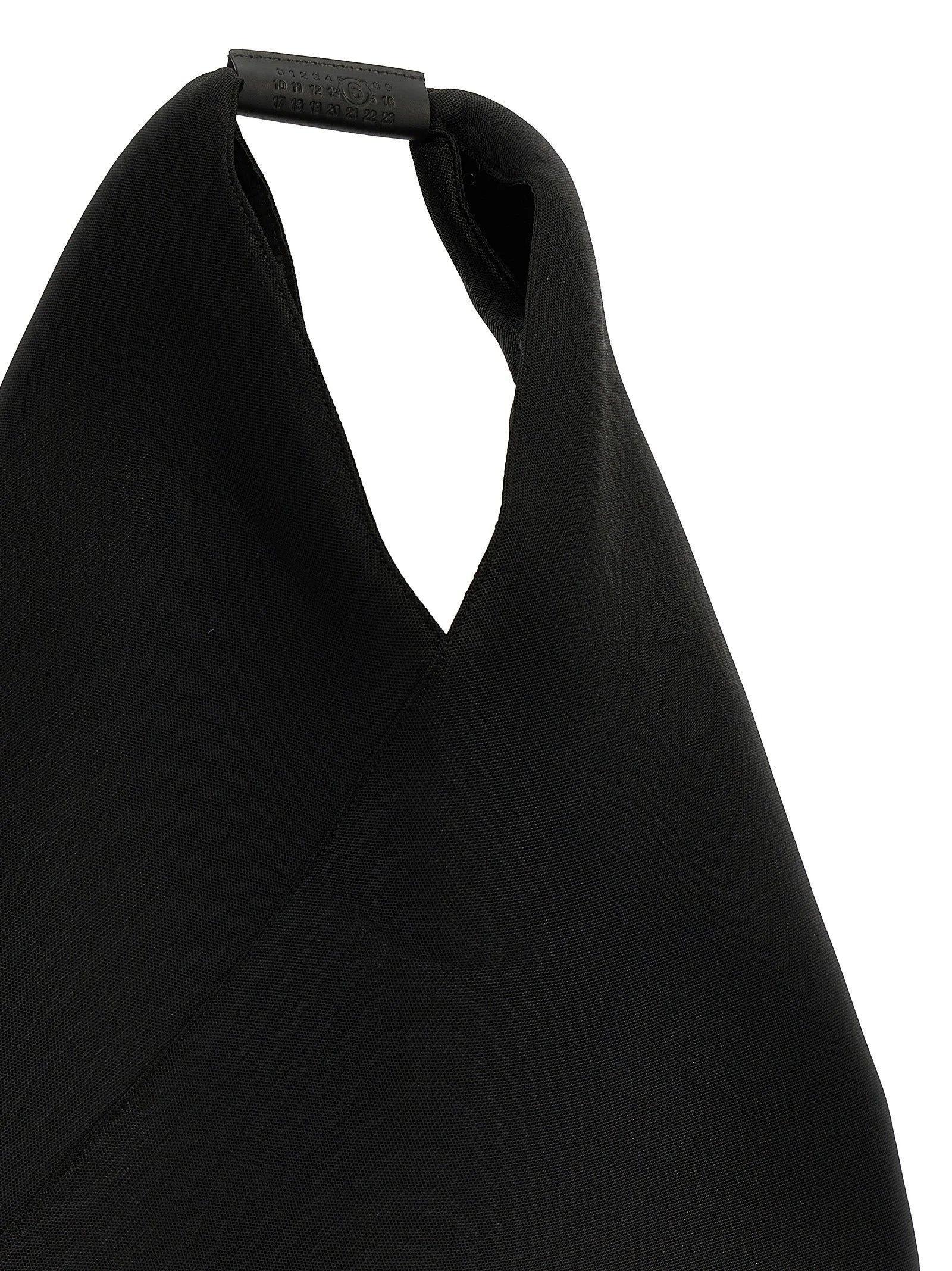 MM6 Maison Margiela černá polyesterová kabelka přes rameno