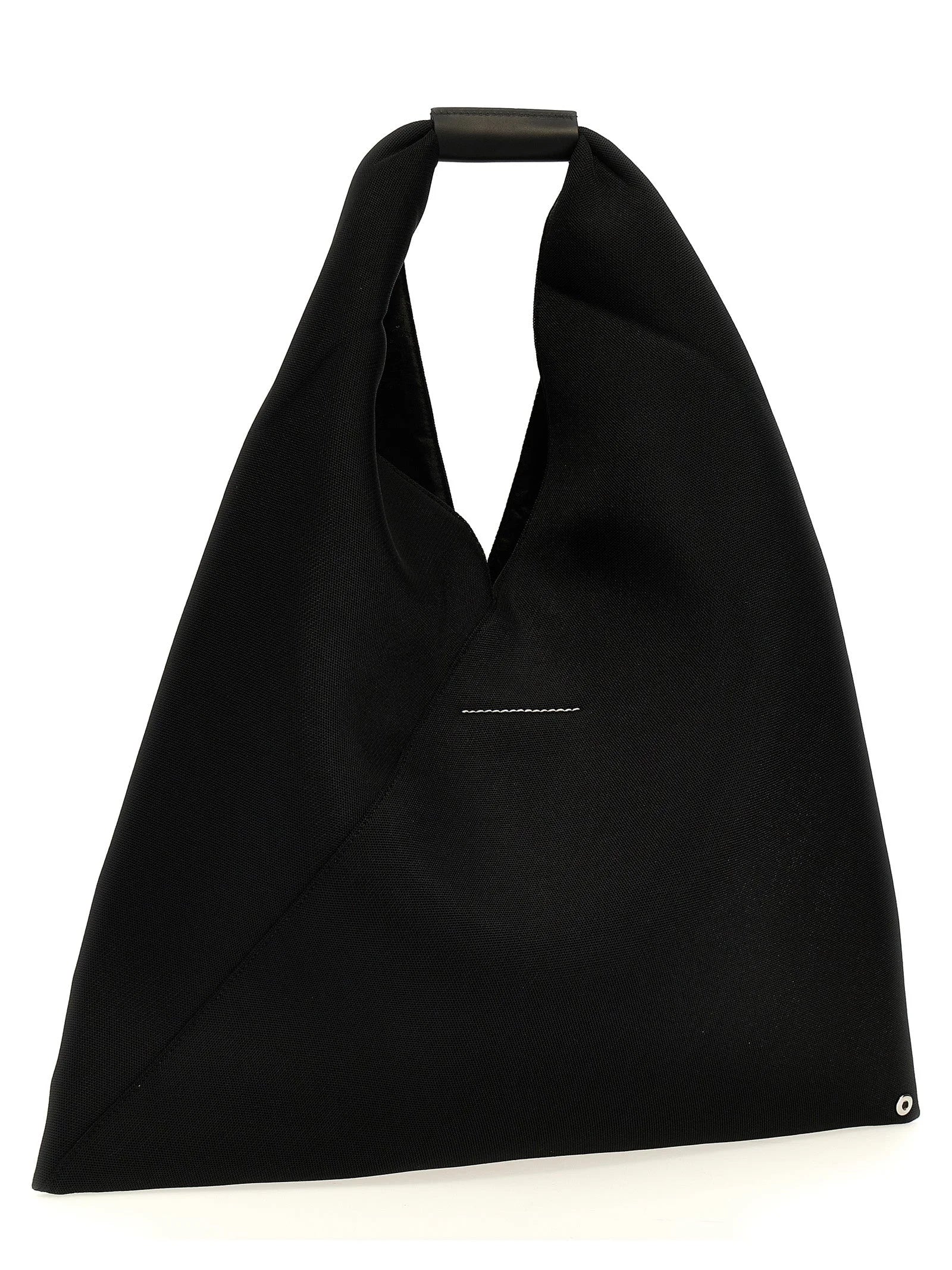 MM6 Maison Margiela černá polyesterová kabelka přes rameno