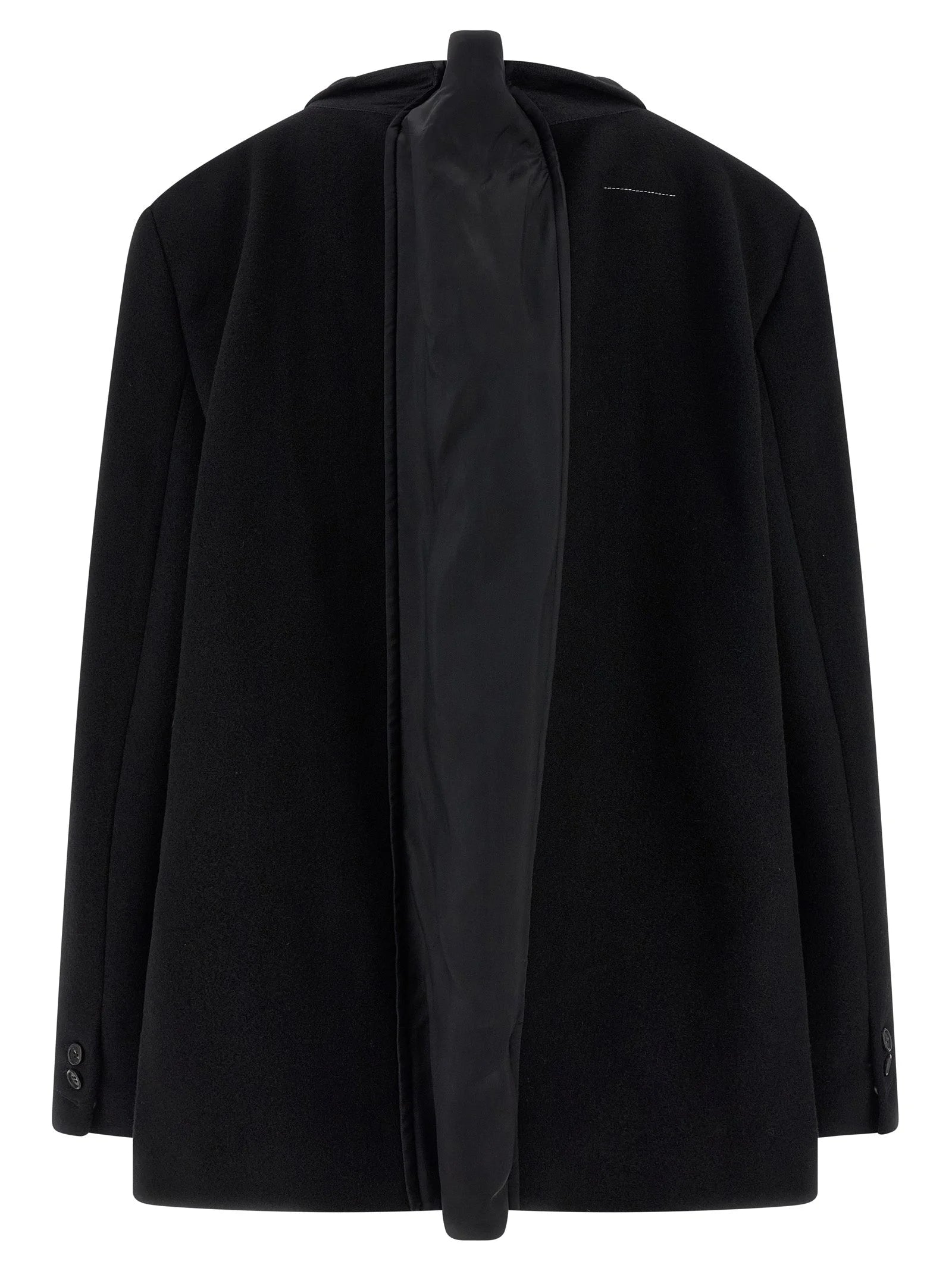MM6 Maison Margiela Black Virgin Wool Blazer