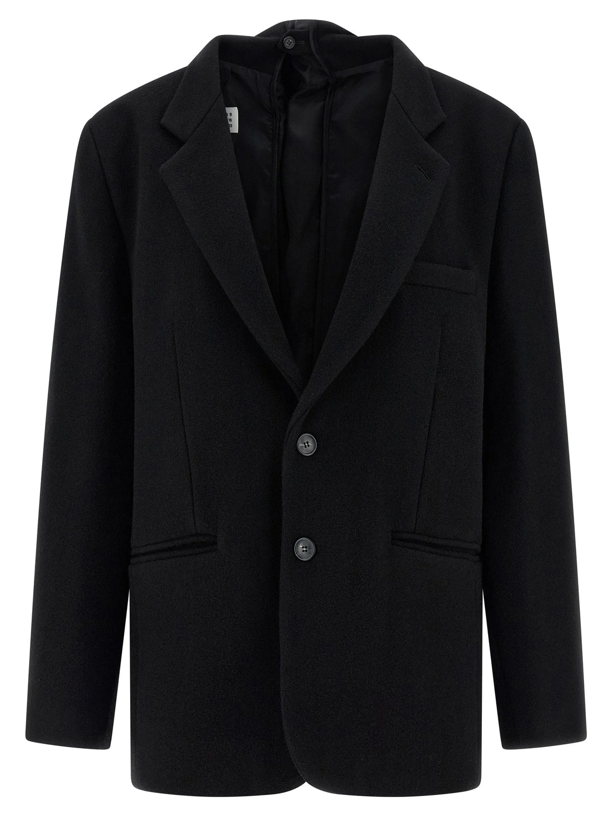 MM6 Maison Margiela Black Virgin Wool Blazer