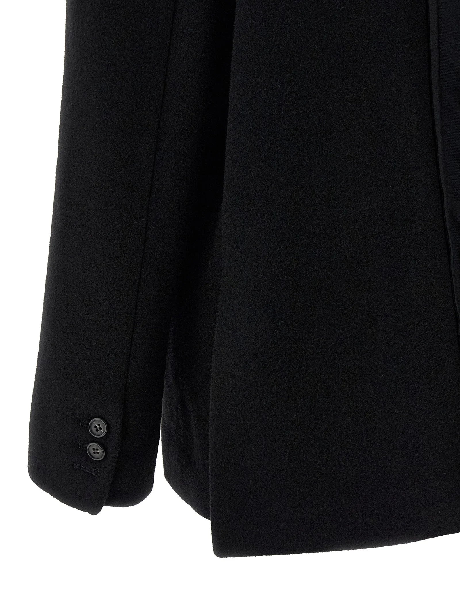 MM6 Maison Margiela Black Virgin Wool Blazer