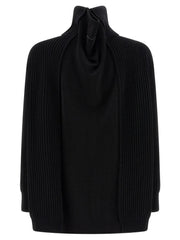 MM6 Maison Margiela Black Wool Short Dress - S
