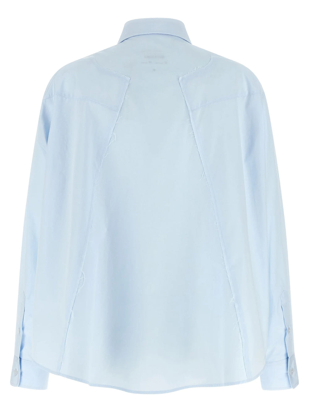 MM6 Maison Margiela Blue Cotton Blouse - IT42