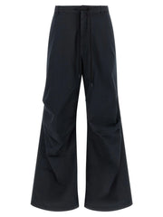 MM6 Maison Margiela Blue Cotton Casual Pants