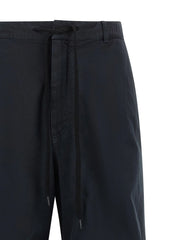 MM6 Maison Margiela Blue Cotton Casual Pants