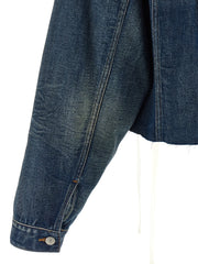 MM6 Maison Margiela Blue Cotton Denim Jacket