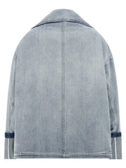 MM6 Maison Margiela Blue Cotton Denim Jacket - S