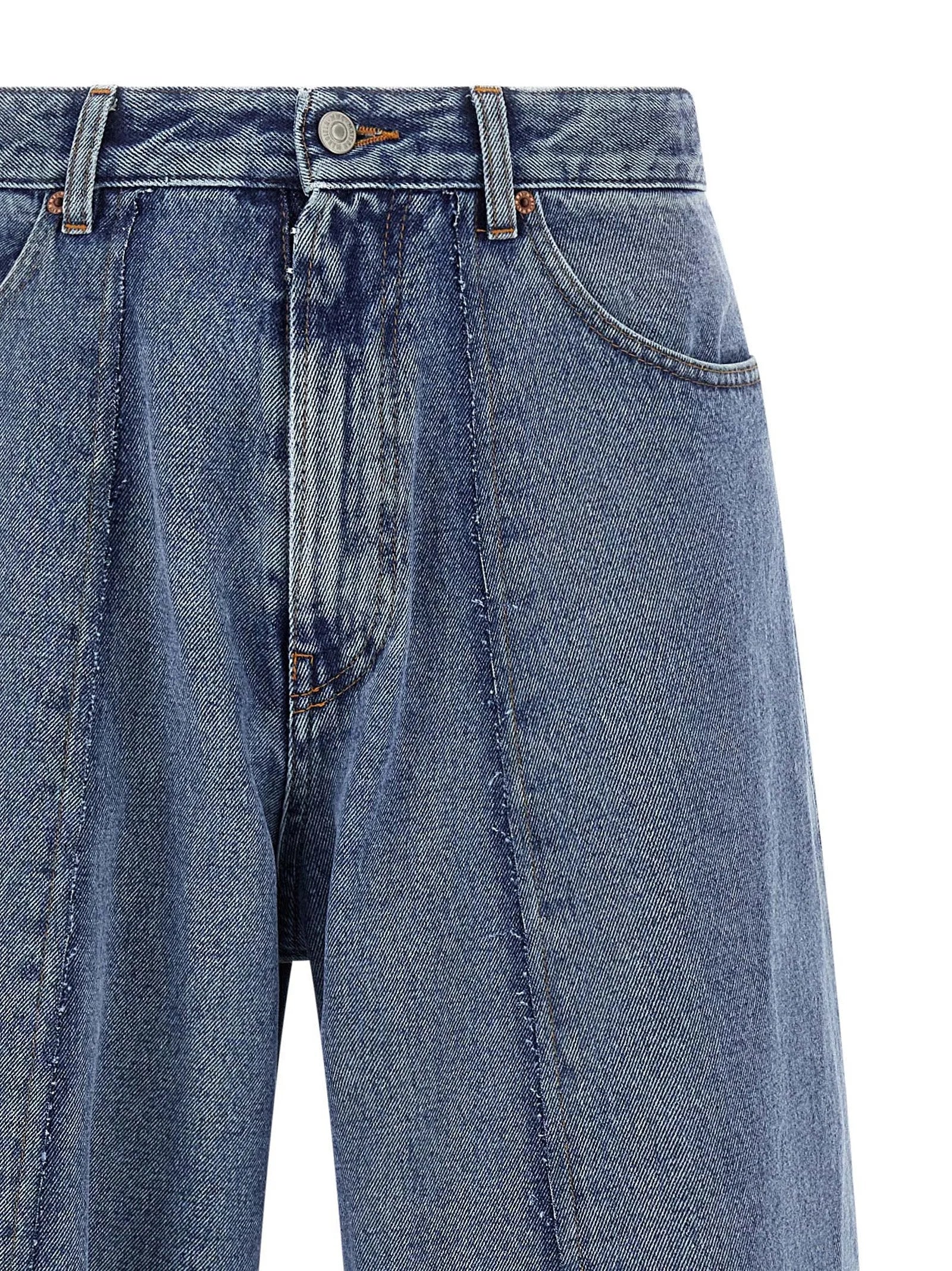 MM6 Maison Margiela Blue Cotton Jeans Denim - W30