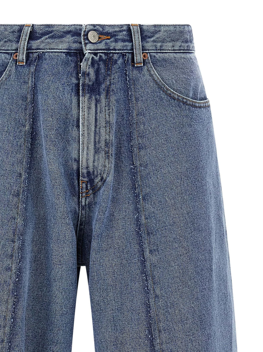 MM6 Maison Margiela Blue Cotton Jeans Denim - W30