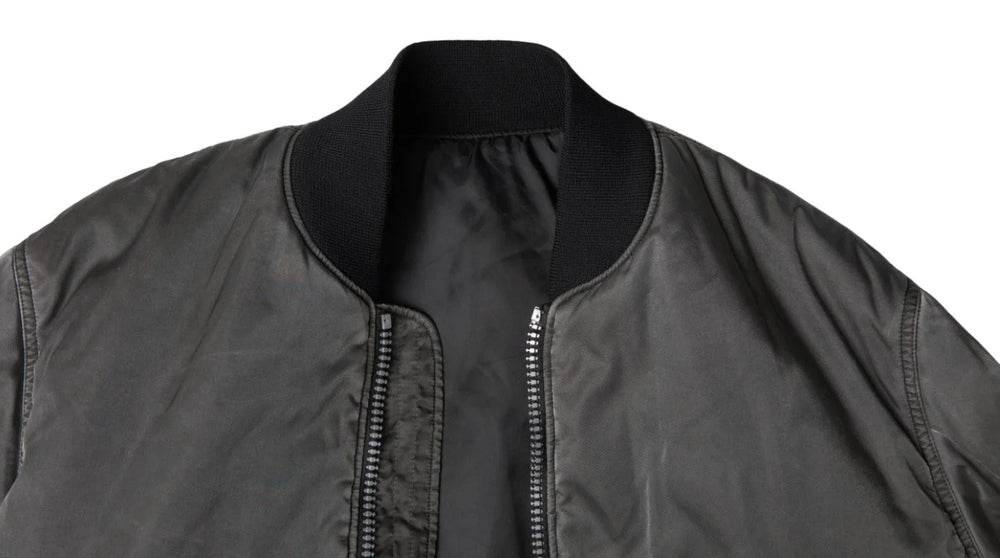 MM6 Maison Margiela Gray Bomber Zipper Pocket Sleeves Jacket - IT46 | S - Bomber Jackets