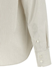 MM6 Maison Margiela Gray Cotton Blouse