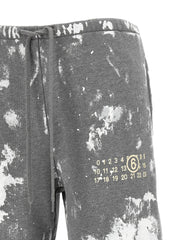 MM6 Maison Margiela Gray Cotton Joggers (Workout Pants)