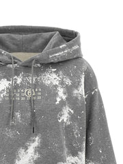 MM6 Maison Margiela Gray Cotton Sweatshirt