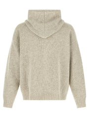 MM6 Maison Margiela Gray Wool Cardigan