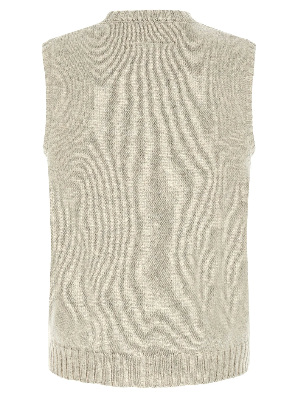 MM6 Maison Margiela Gray Wool Sweatshirt