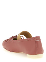 MM6 Maison Margiela Multicolor Lambskin Ballet Flats