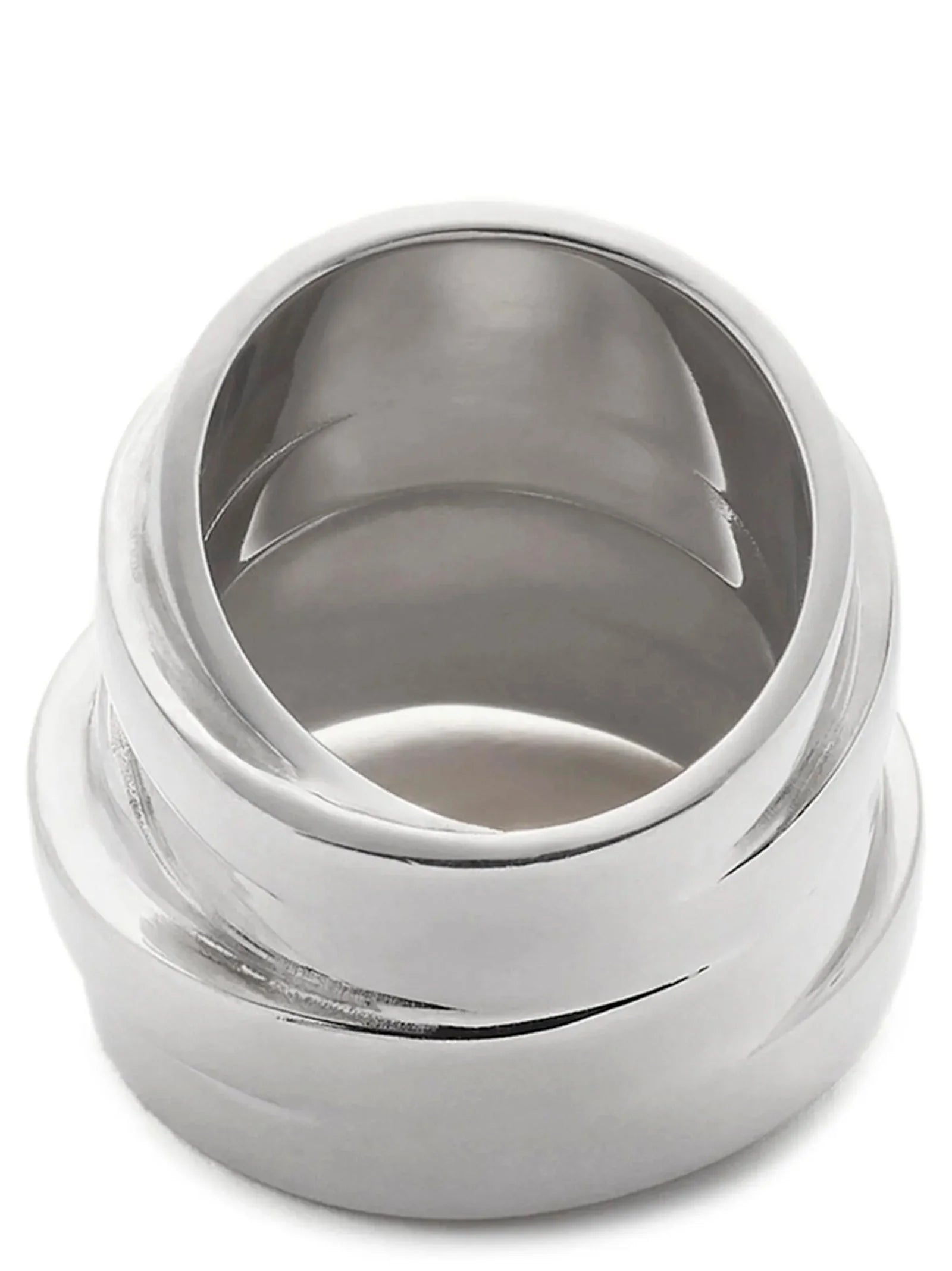 MM6 Maison Margiela Silver Brass Ring - M