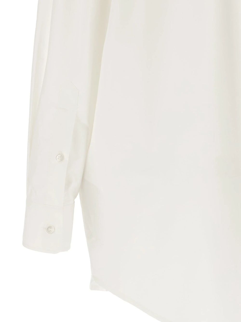 MM6 Maison Margiela White Cotton Blouse