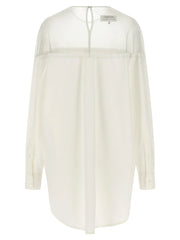 MM6 Maison Margiela White Cotton Blouse