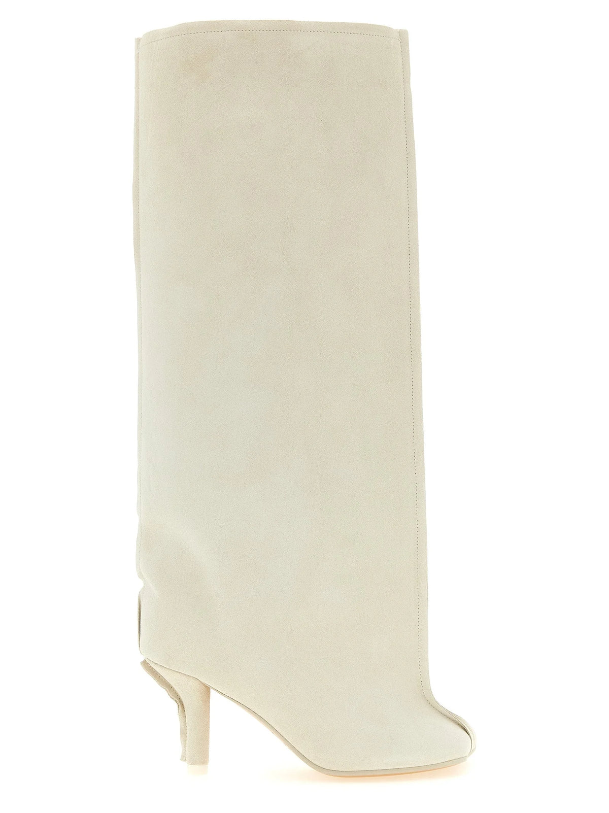 MM6 Maison Margiela White Cowhide Over The Knee - EU39/US9