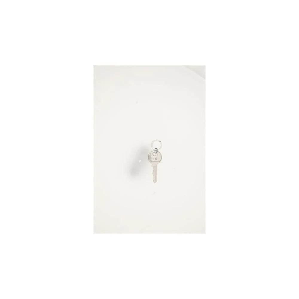 MM6 Silver Brass Keychain