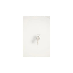 MM6 Silver Brass Keychain